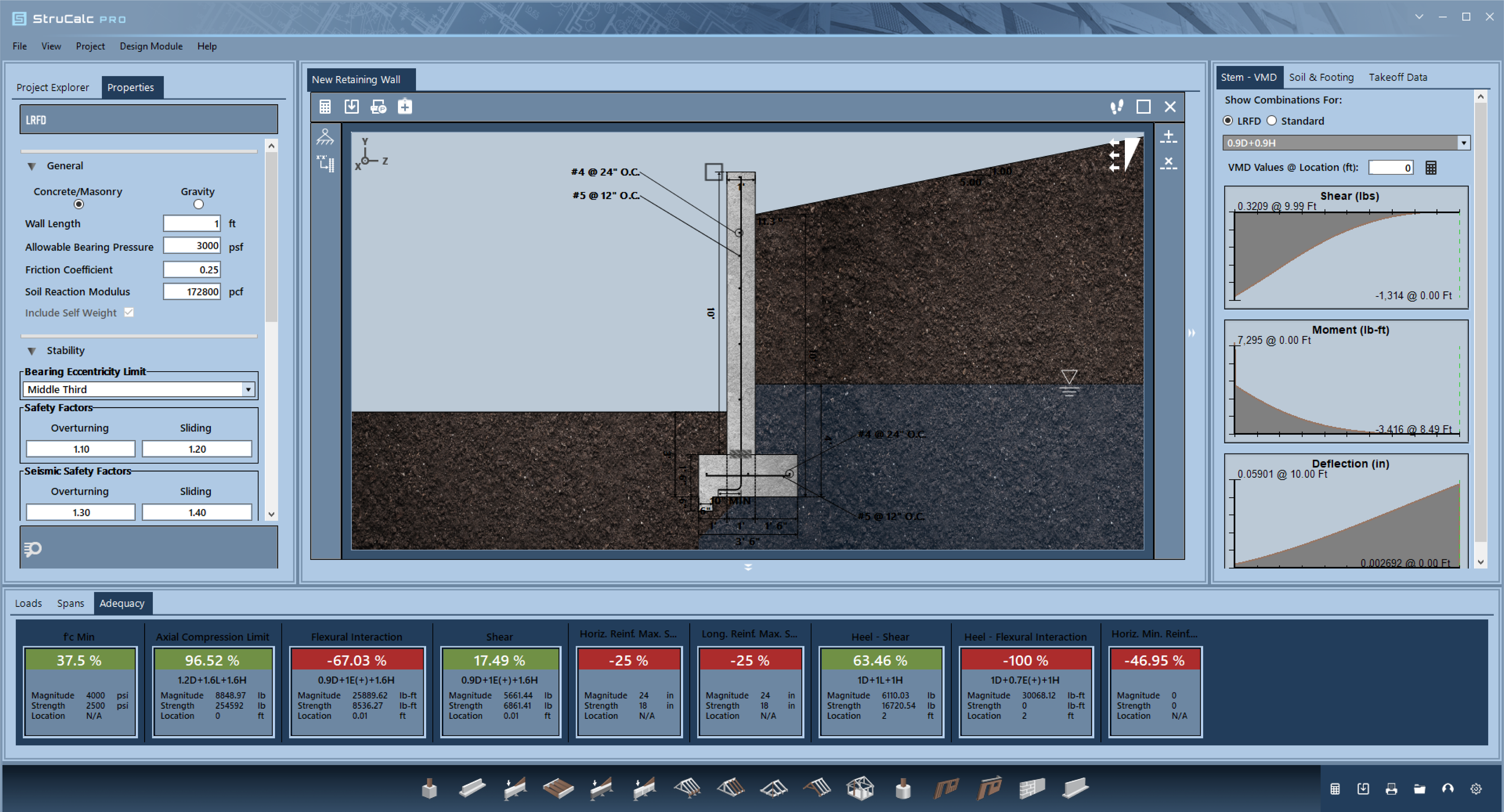 Retaining Wall Module